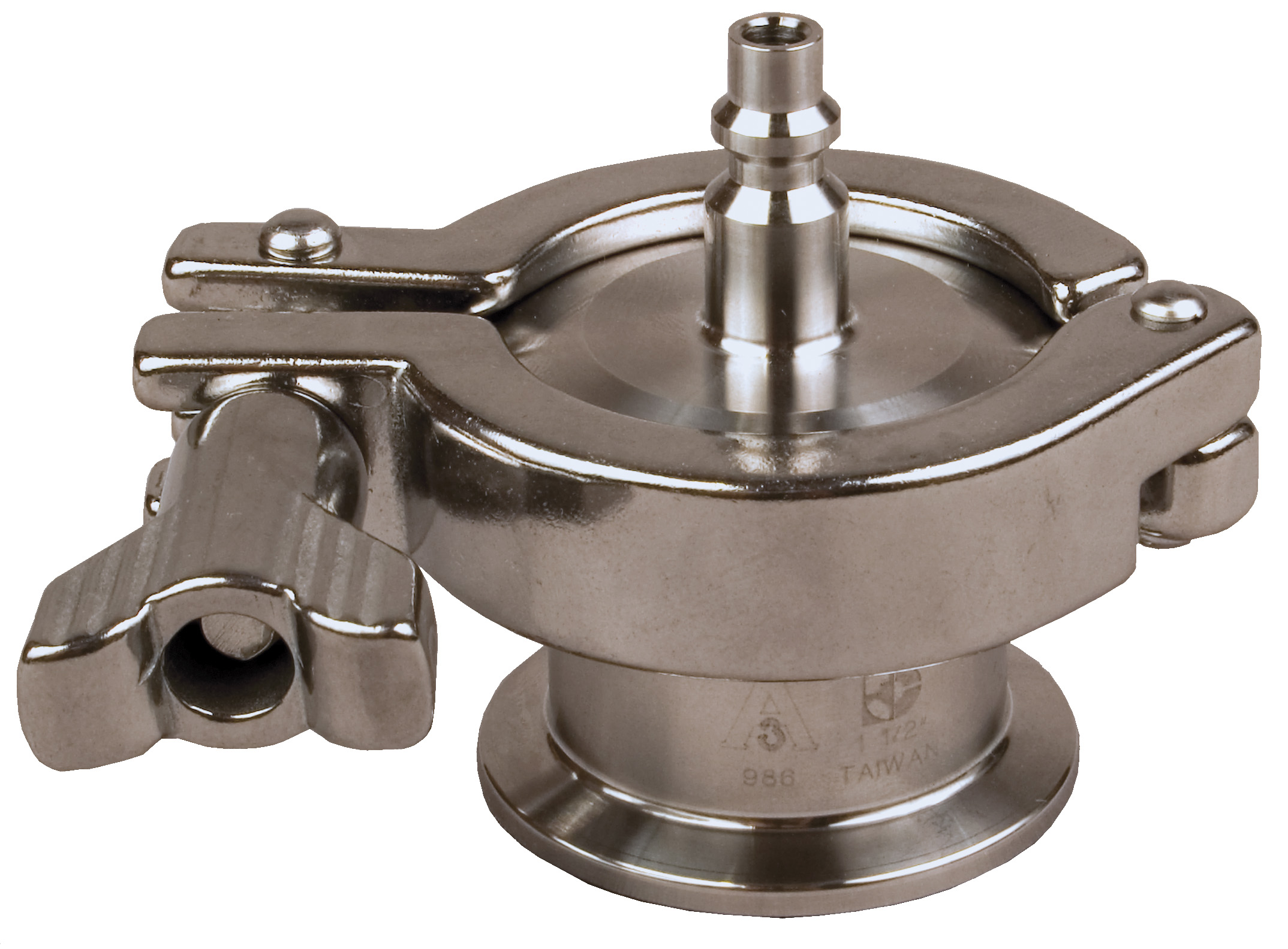 AIR BLOW CHECK VALVE QUICK-CONNECT PLUG